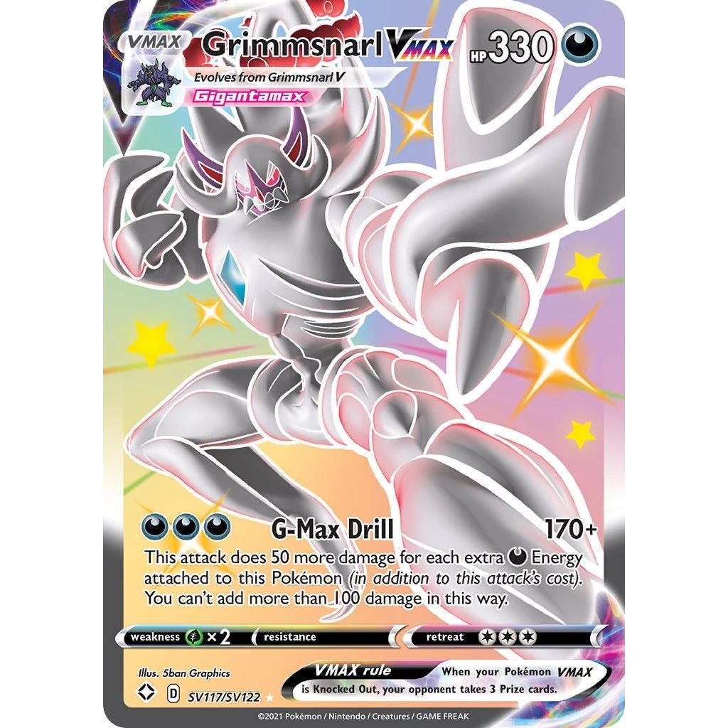 Image for Grimmsnarl VMAX (SV117/SV122) (SHFSV) - Pokemon