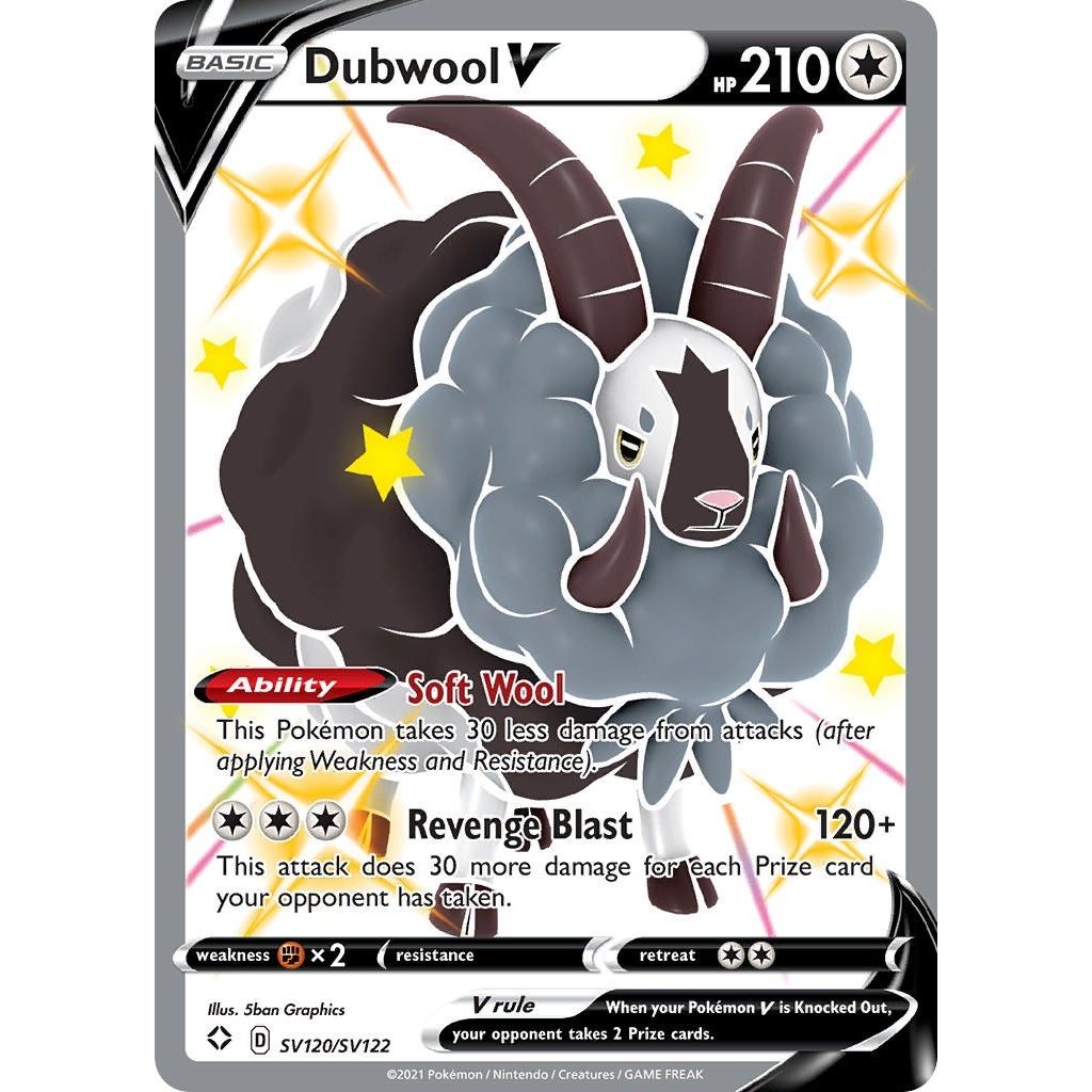 Image for Dubwool V (SV120/SV122) (SHFSV) - Pokemon