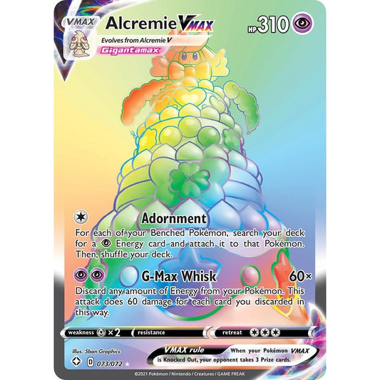Image for Alcremie VMAX (Secret) (073/072) (SHF) - Pokemon