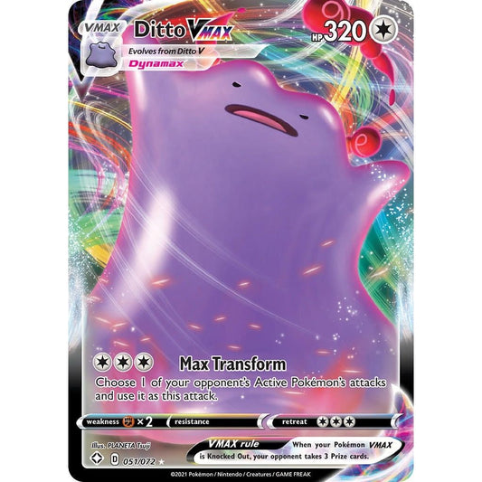Image for Ditto VMAX (051/072) (SHF) - Pokemon