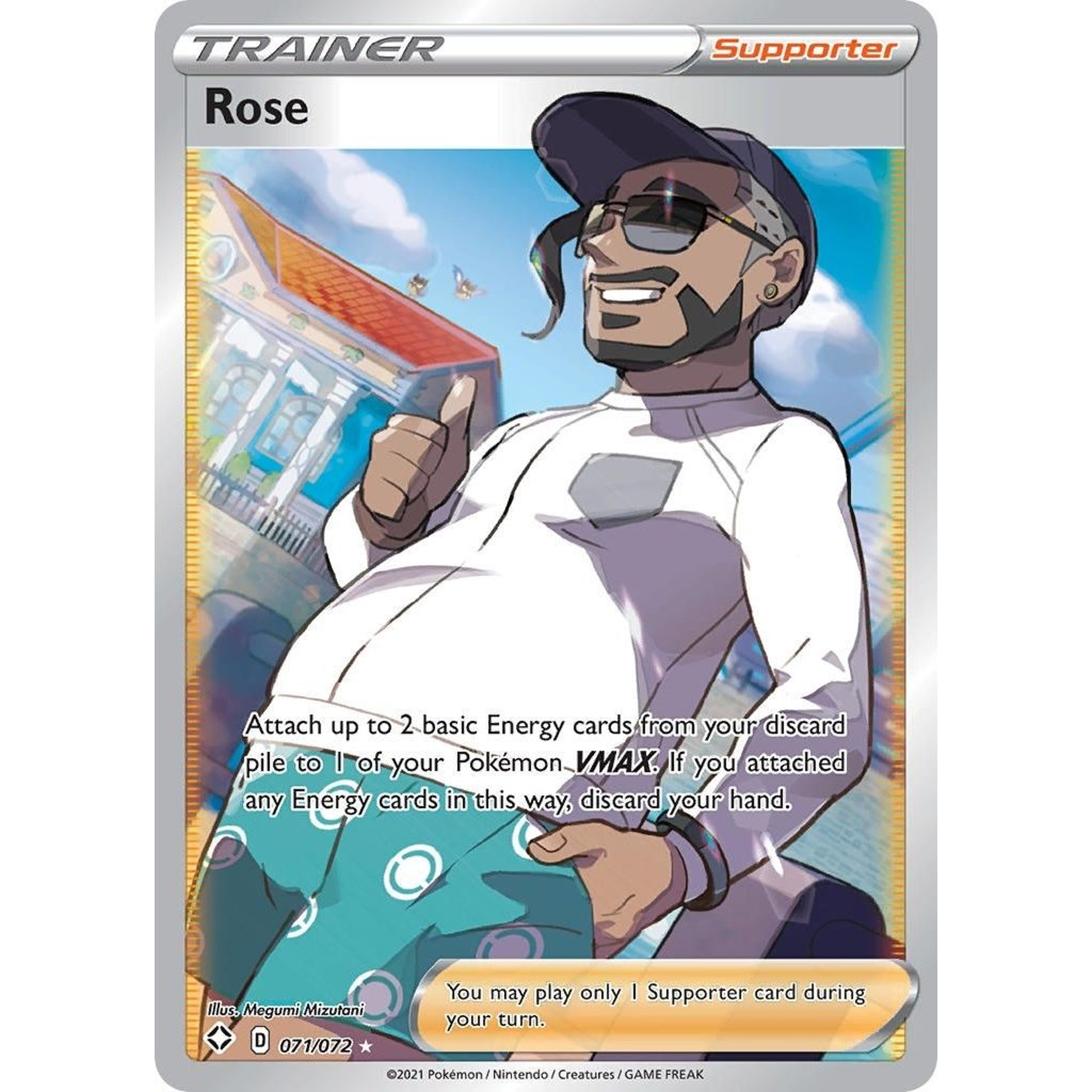 Image for Rose (Full Art) (071/072) (SHF) - Pokemon