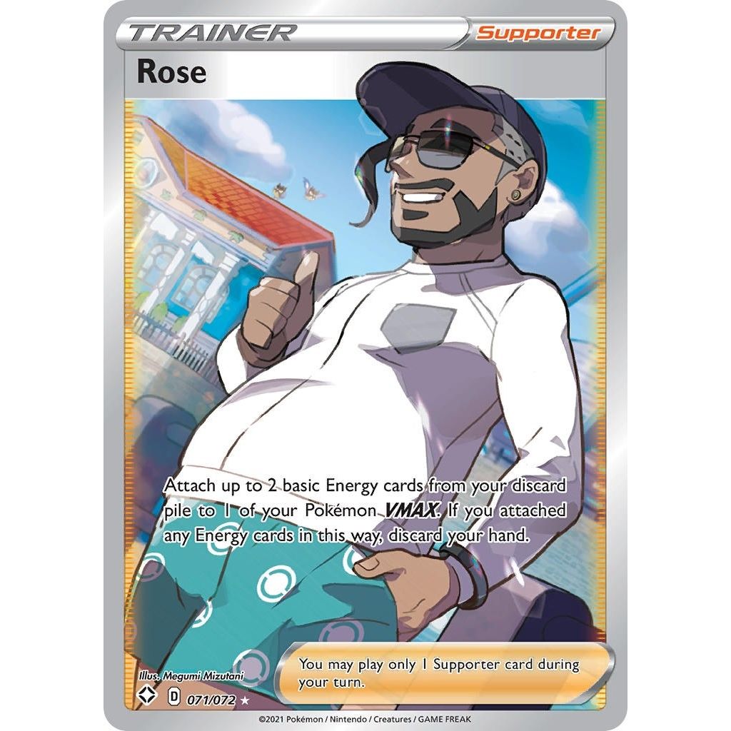 Image for Rose (Full Art) (071/072) (SHF) - Pokemon
