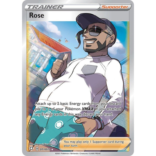 Image for Rose (Full Art) (071/072) (SHF) - Pokemon