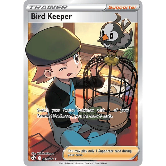 Image for Bird Keeper (Full Art) (066/072) (SHF) - Pokemon