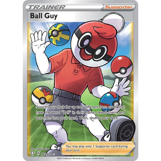 Image for Ball Guy (Full Art) (065/072) (SHF) - Pokemon