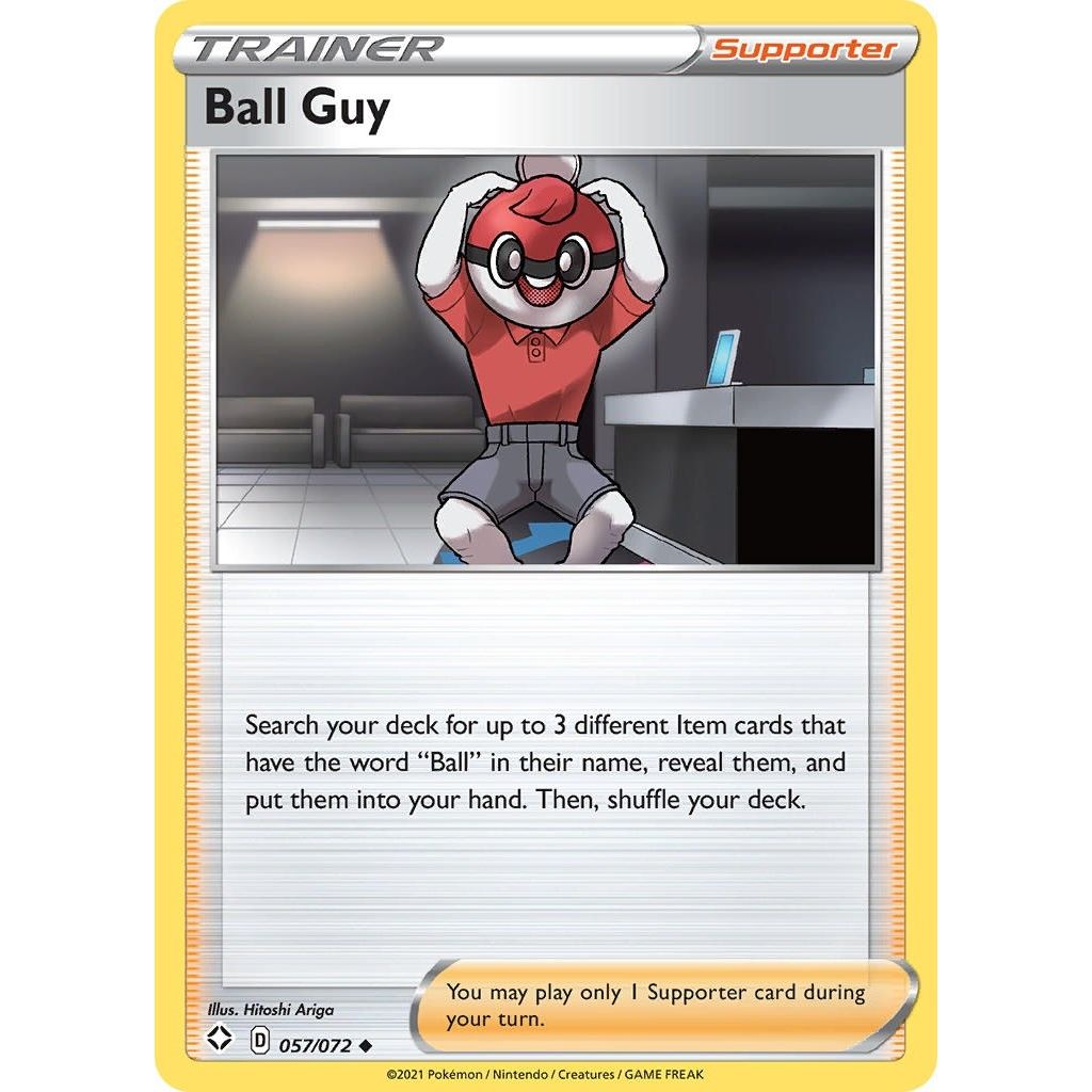 Image for Ball Guy (057/072) (SHF) - Pokemon