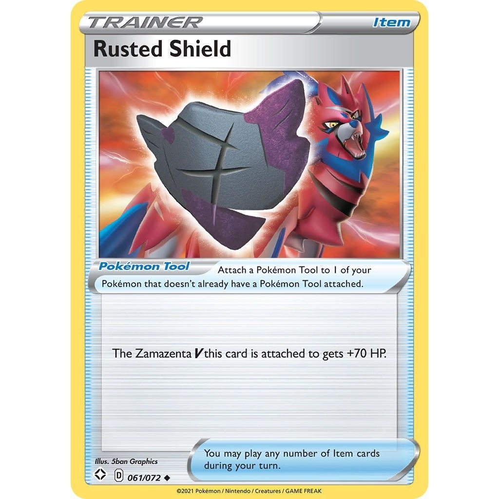 Image for Rusted Shield (061/072) (SHF) - Pokemon