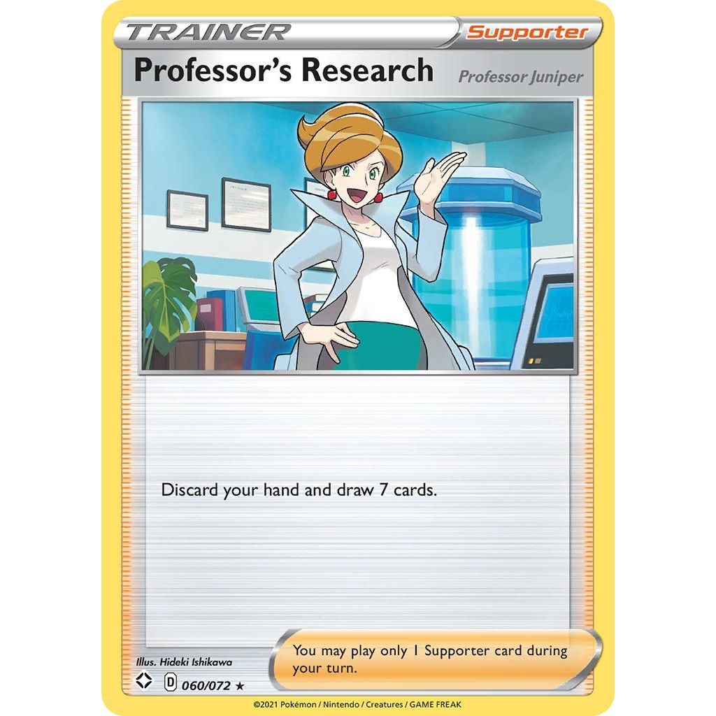 Image for Professor's Research (060/072) (SHF) - Pokemon