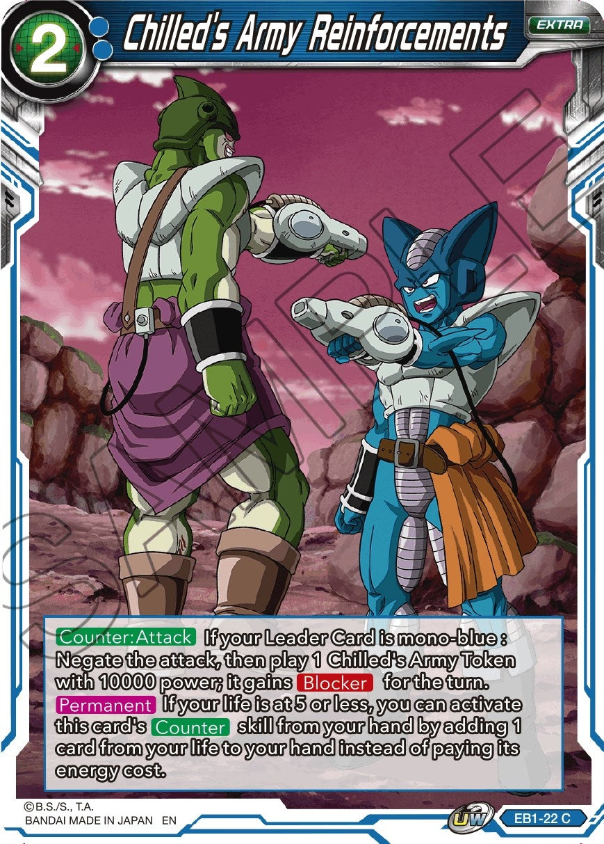 Image for Chilled's Army Reinforcements (EB1-22) (EB-01) - Dragon Ball Super: Masters