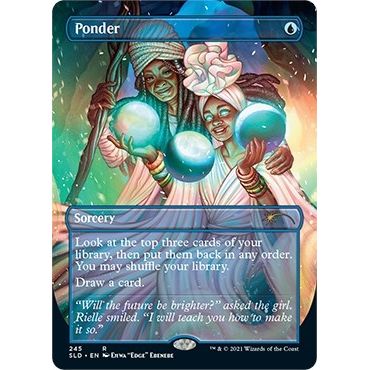 Image for Ponder (245) (245) (SLD) - Magic: The Gathering