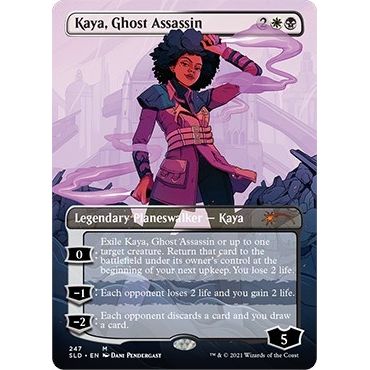 Image for Kaya, Ghost Assassin (247) (SLD) - Magic: The Gathering