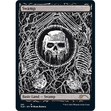 Image for Swamp (Crushing Brutality) (241) (SLD) - Magic: The Gathering