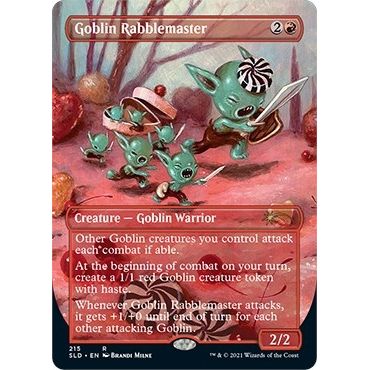 Image for Goblin Rabblemaster (215) (SLD) - Magic: The Gathering