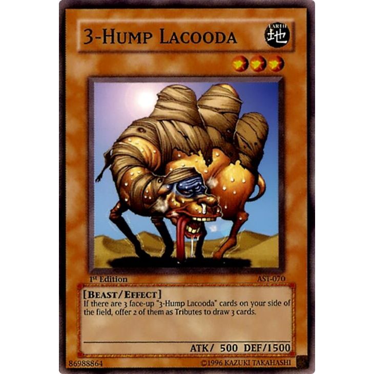 Image for 3-Hump Lacooda (AST-070) (AST) - YuGiOh