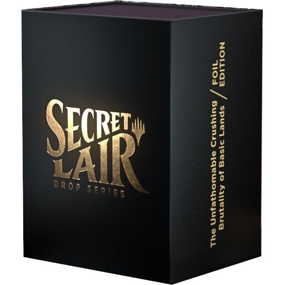 Image for Secret Lair Drop: The Unfathomable Crushing Brutality of Basic Lands - Traditional Foil Edition - Magic: The Gathering