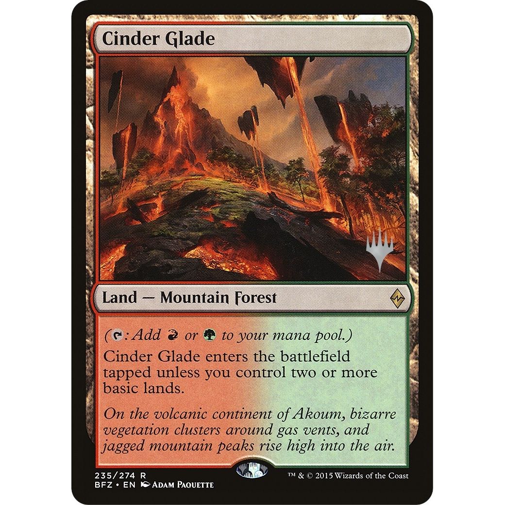 Image for Cinder Glade (235) (PPKHM) - Magic: The Gathering