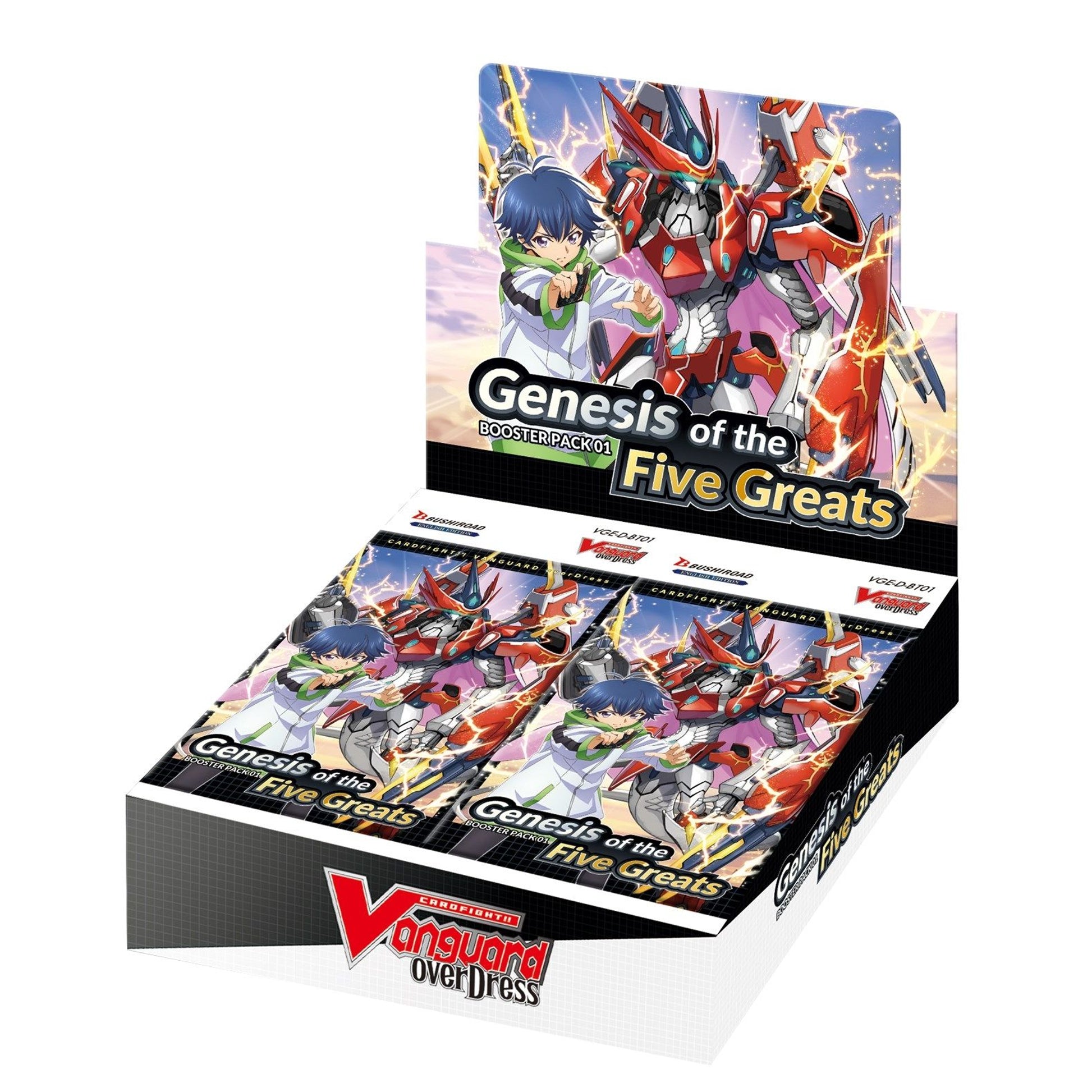 Image for Genesis of the Five Greats Booster Box - Cardfight Vanguard