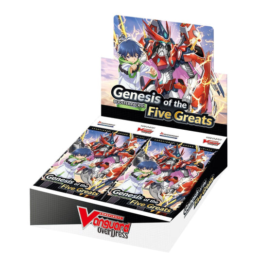 Image for Genesis of the Five Greats Booster Box - Cardfight Vanguard