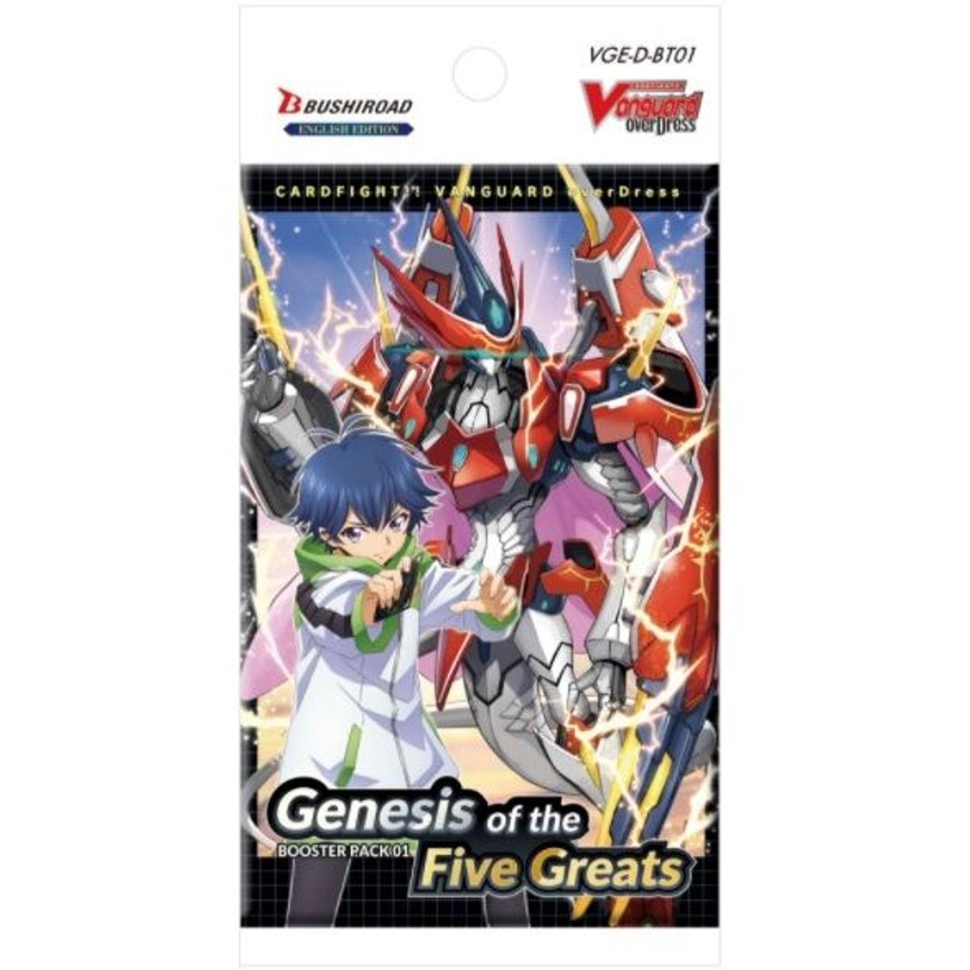 Image for Genesis of the Five Greats Booster Pack - Cardfight Vanguard