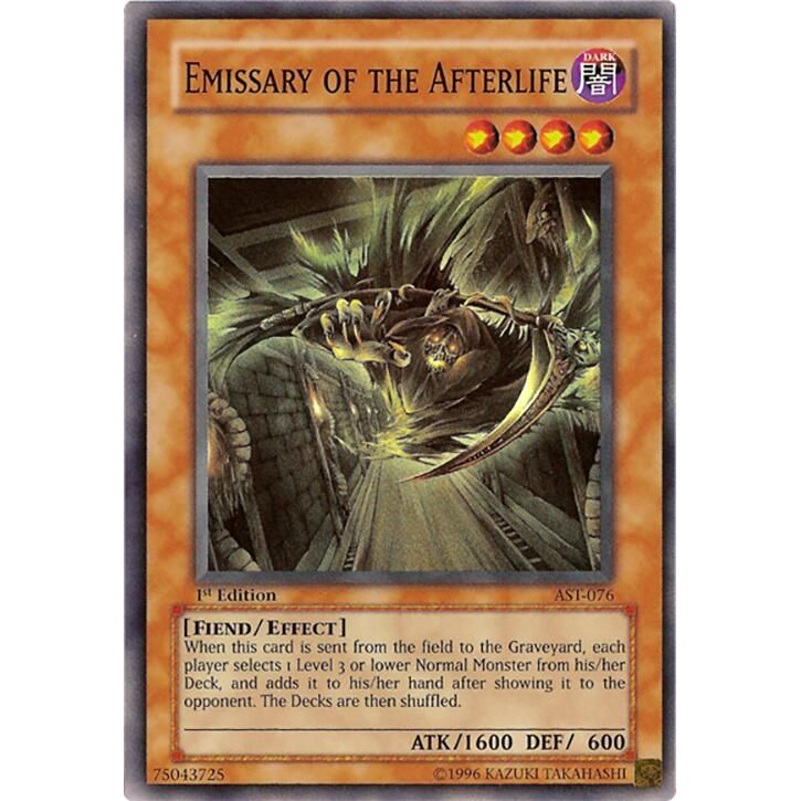 Image for Emissary of the Afterlife (AST-076) (AST) - YuGiOh