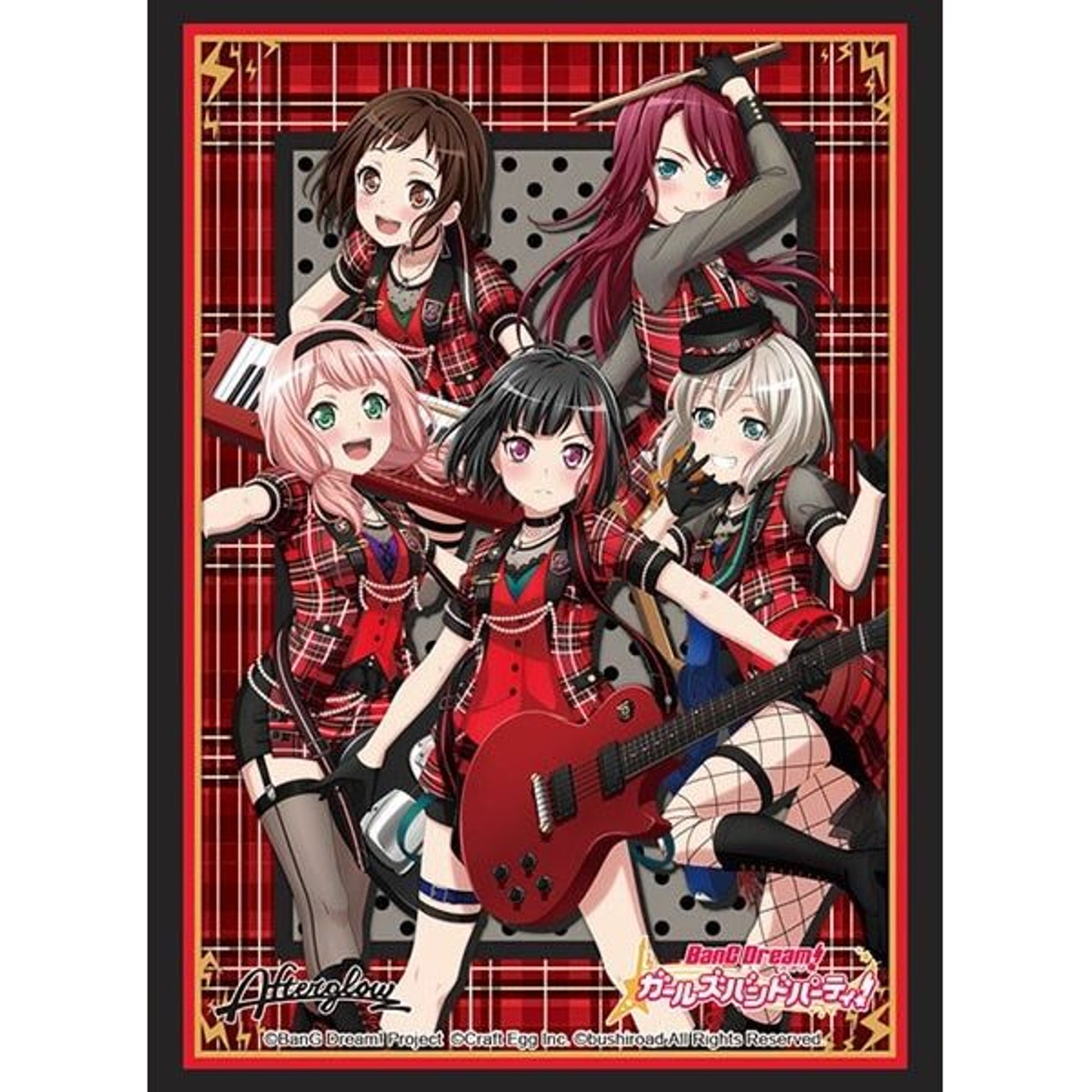 Image for Bushiroad Sleeve Collection HG Vol.2763: BanG Dream! Girls Band Party! - Afterglow (60-Pack) - Card Sleeves