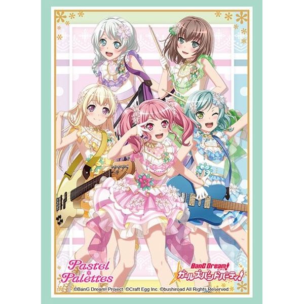 Image for Bushiroad Sleeve Collection HG Vol.2764: BanG Dream! Girls Band Party! - Pastel*Palettes (60-Pack) - Card Sleeves