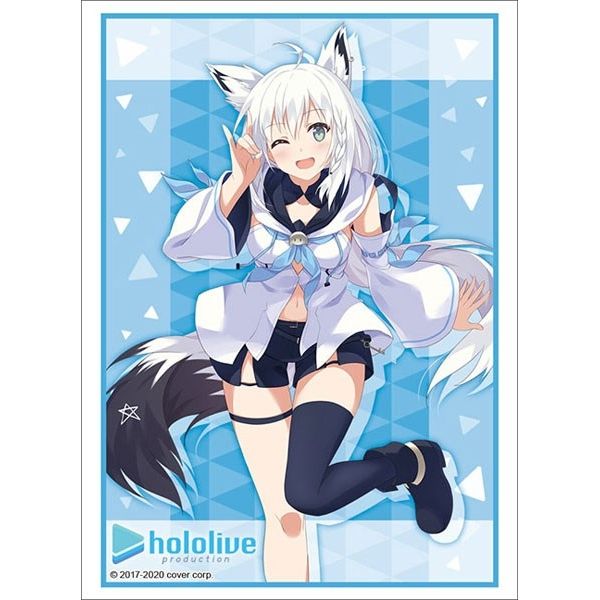 Image for Bushiroad Sleeve Collection HG Vol.2734: Hololive Production - Shirakami Fubuki - 2nd fes. Beyond the Stage ver. (60-Pack) - Card Sleeves