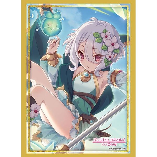 Image for Bushiroad Sleeve Collection HG Vol.2720: Princess Connect! Re:Dive - Kokkoro Gold Rim ver. (60-Pack) - Card Sleeves