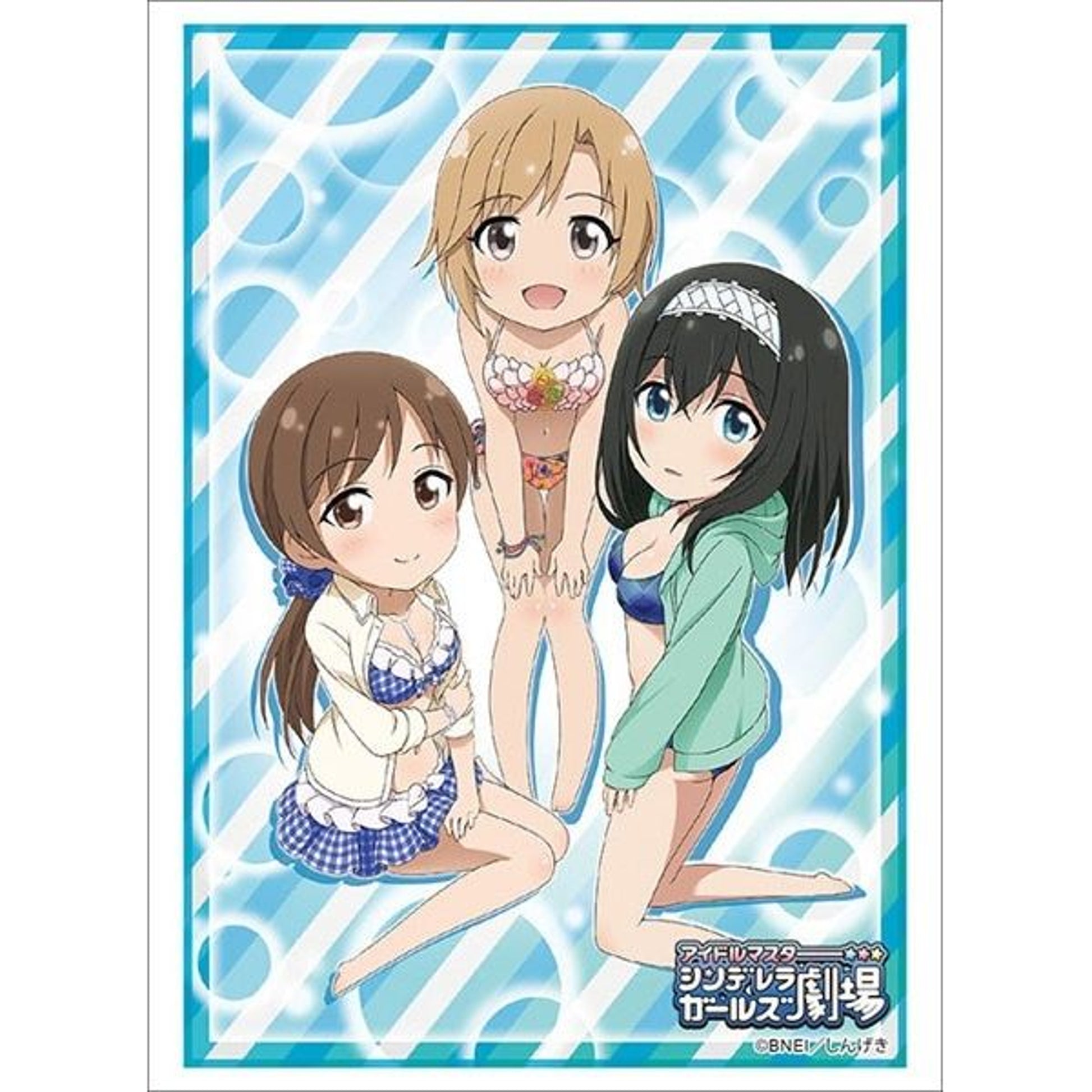 Image for Bushiroad Sleeve Collection HG Vol.2718: The IDOLM@STER Cinderella Girls Gekijou - Yumi, Minami & Fumika (60-Pack) - Card Sleeves
