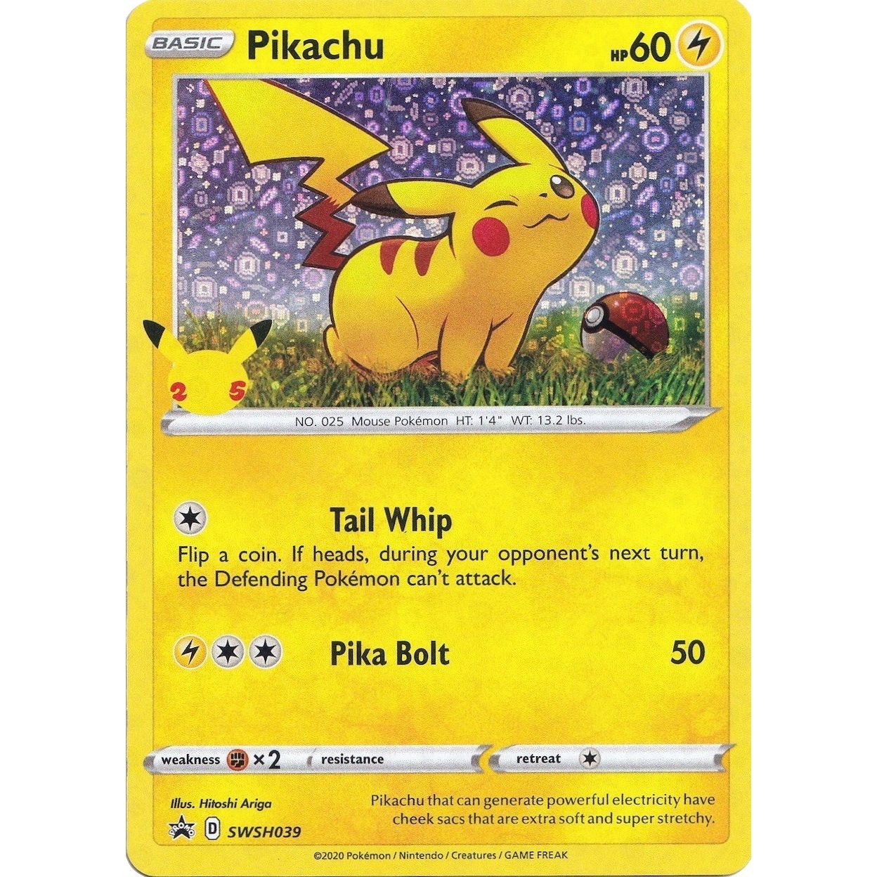 Image for Pikachu - SWSH039 (General Mills) (SWSH039) (MCAP) - Pokemon