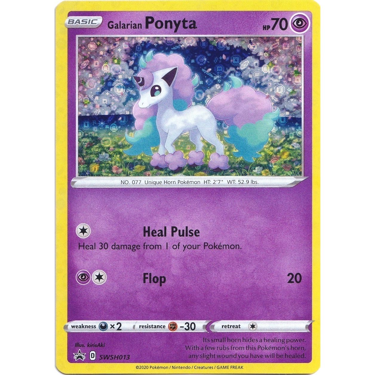 Image for Galarian Ponyta - SWSH013 (General Mills Promo) (SWSH013) (MCAP) - Pokemon