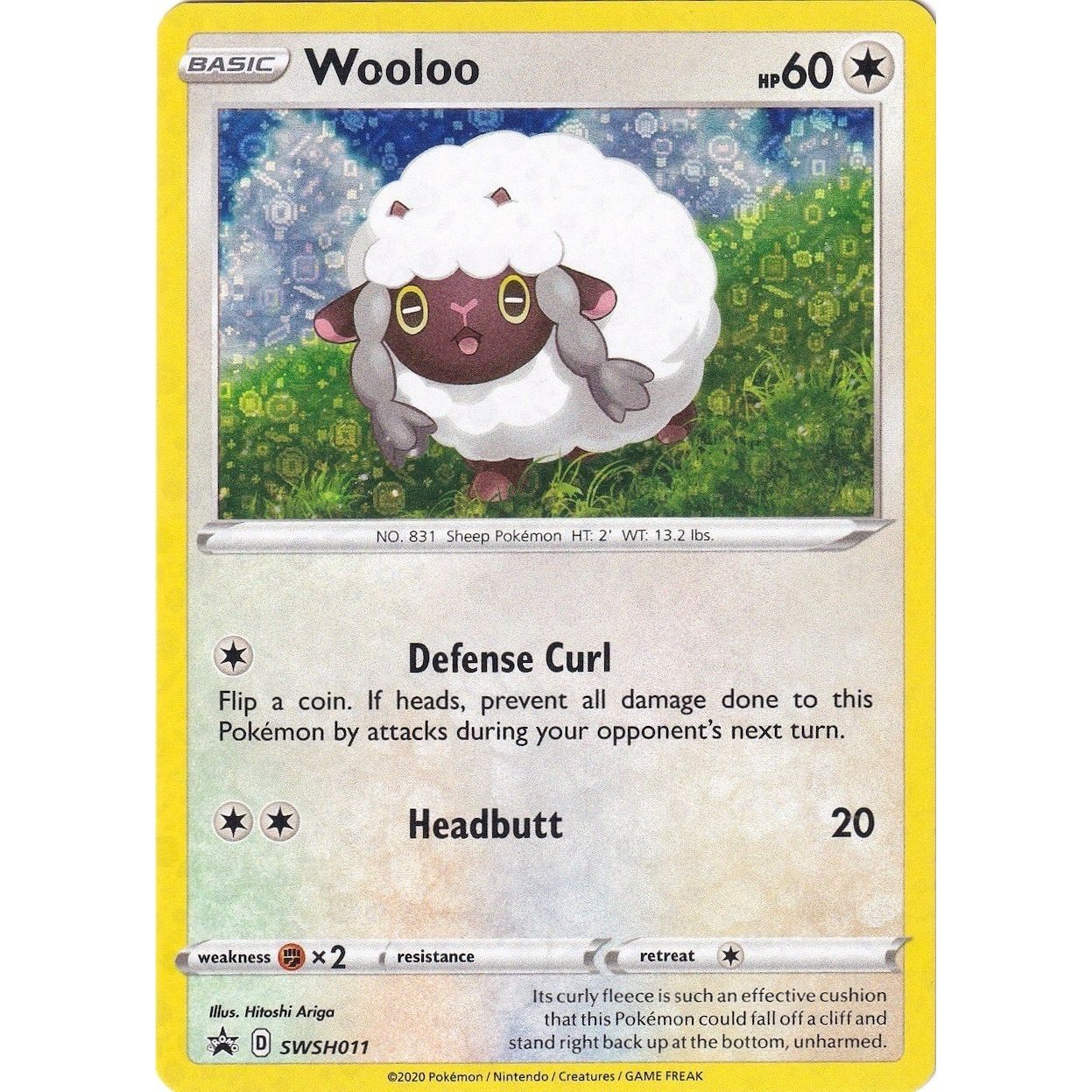 Image for Wooloo - SWSH011 (General Mills) (SWSH011) (MCAP) - Pokemon