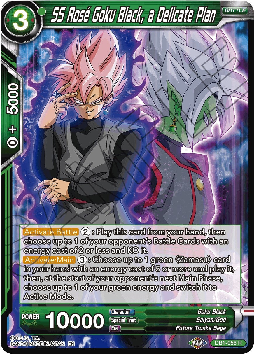 Image for SS Rose Goku Black, a Delicate Plan (Reprint) (DB1-056) (EB-01) - Dragon Ball Super: Masters