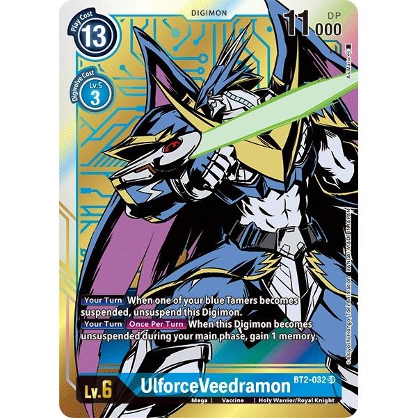 Image for UlforceVeedramon (Alternate Art) (BT2-032 SR) (BT01-03B) - Digimon Card Game