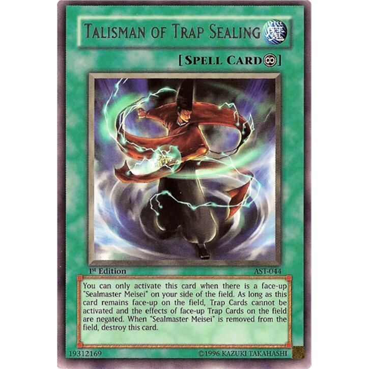 Image for Talisman of Trap Sealing (AST-044) (AST) - YuGiOh