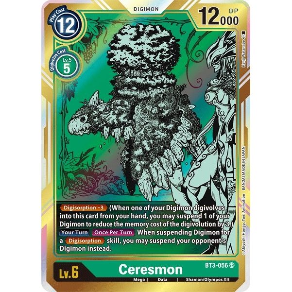 Image for Ceresmon (Alternate Art) (BT3-056 SR) (BT01-03B) - Digimon Card Game