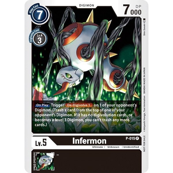Image for Infermon - P-015 (P-015 P) (D-PR) - Digimon Card Game