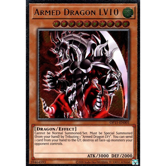Image for Armed Dragon LV10 (UTR) (OP15-EN001) (OP15) - YuGiOh