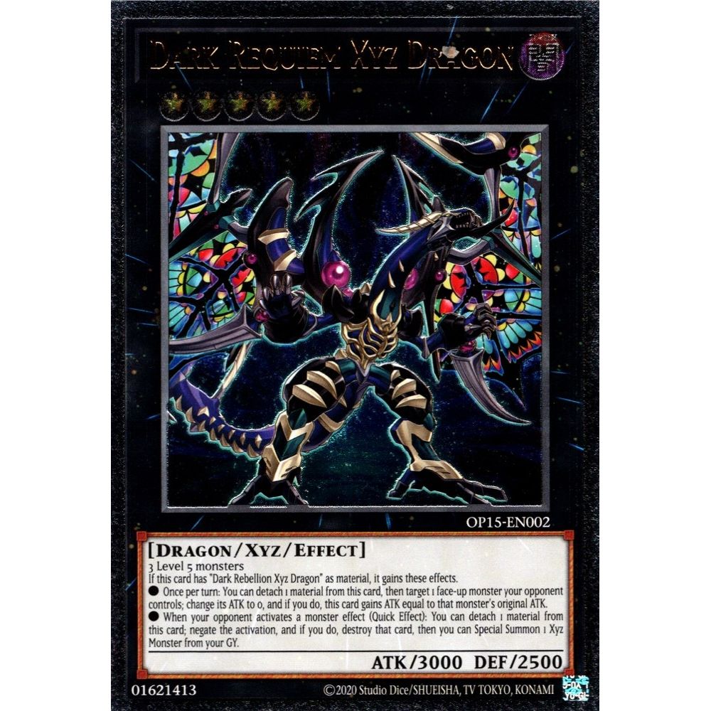 Image for Dark Requiem Xyz Dragon (UTR) (OP15-EN002) (OP15) - YuGiOh