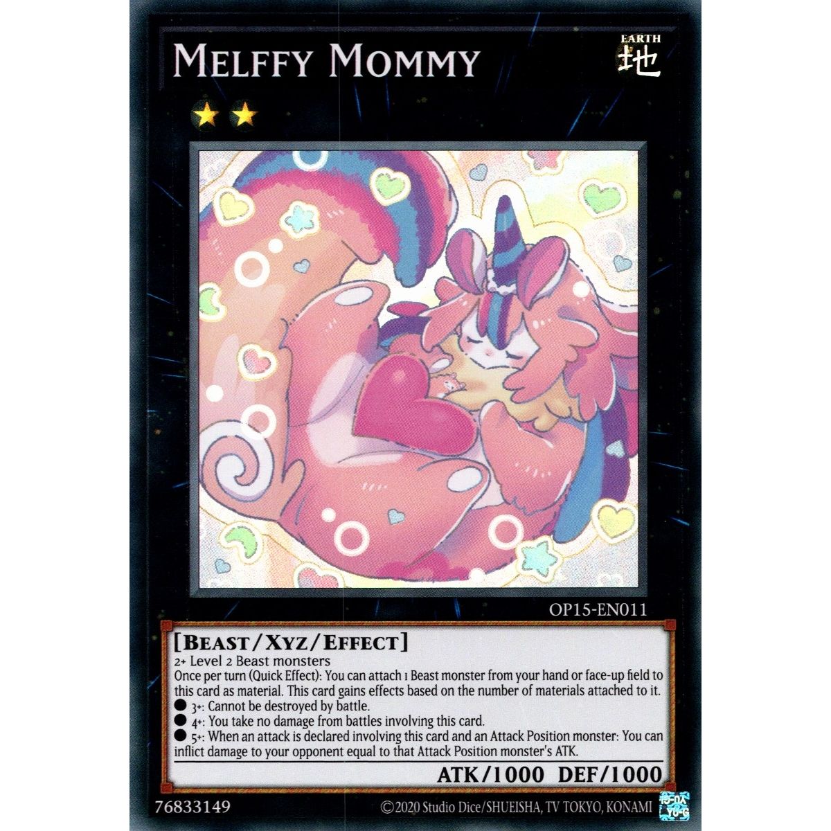 Image for Melffy Mommy (OP15-EN011) (OP15) - YuGiOh