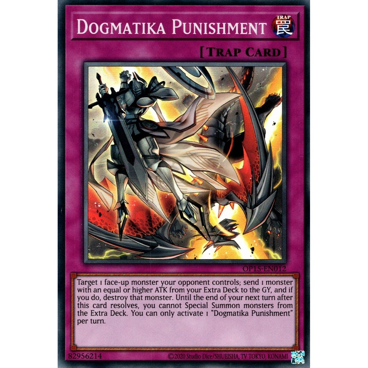 Image for Dogmatika Punishment (OP15-EN012) (OP15) - YuGiOh