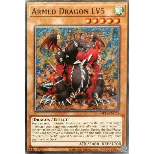 Image for Armed Dragon LV5 (OP15-EN015) (OP15) - YuGiOh