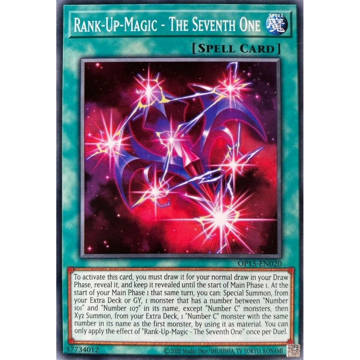 Image for Rank-Up-Magic - The Seventh One (OP15-EN020) (OP15) - YuGiOh