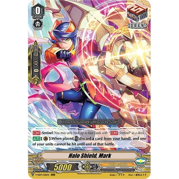 Image for Halo Shield, Mark (V-SS07/021EN) (V-SS07) - Cardfight Vanguard