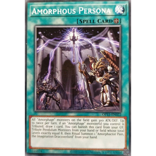 Image for Amorphous Persona (OP15-EN022) (OP15) - YuGiOh