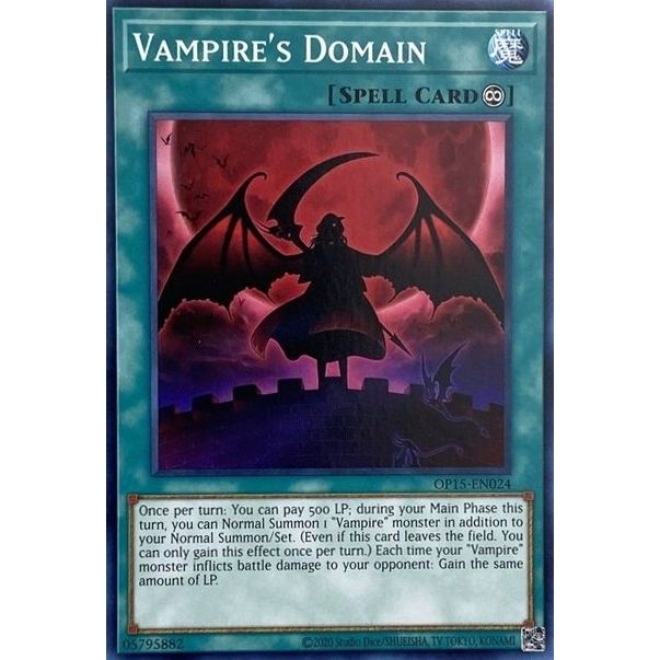 Image for Vampire's Domain (OP15-EN024) (OP15) - YuGiOh