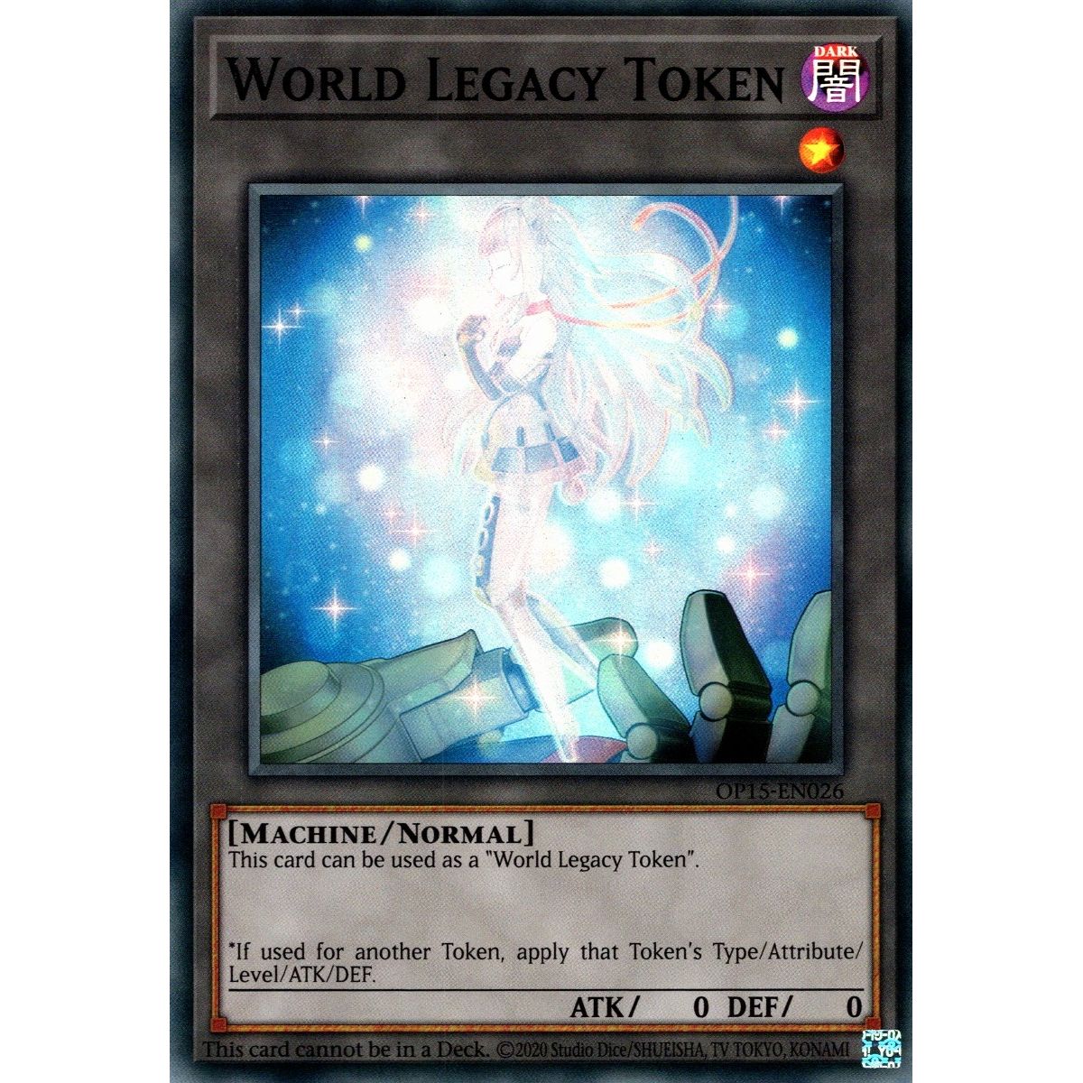 Image for Token: World Legacy (OP15-EN026) (OP15) - YuGiOh