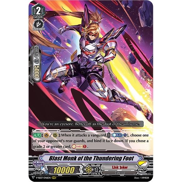 Image for Blast Monk of the Thundering Foot (V-SS07/046EN) (V-SS07) - Cardfight Vanguard