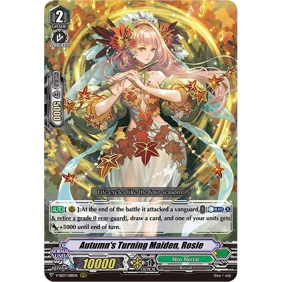 Image for Autumn's Turning Maiden, Rosie (V-SS07/081EN) (V-SS07) - Cardfight Vanguard