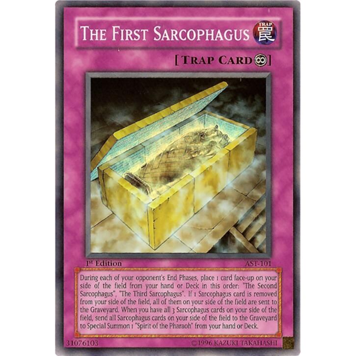 Image for The First Sarcophagus (AST-101) (AST) - YuGiOh